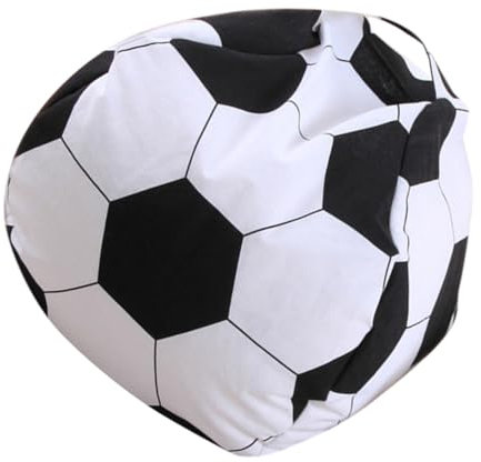 Ciieeo Aufbewahrungstasche für Plüschtiere Sitzsackbezug Stauraum für stickige Sitzsäcke Fußball-Sitzsack Sitzsäcke für Weihnachtsbohnensäcke Kuscheltier Hängematte Polyester