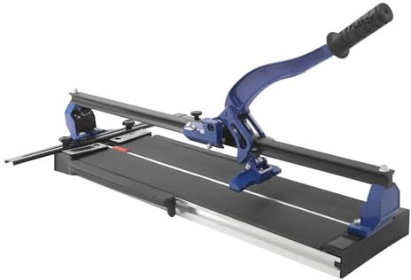 Levkitch Tile Cutter,47in Manual Tile Cutting Machine with Single Slide Rail,Aluminiun Base,Adjustable Ceramic Porcelain Tile Cutter Heavy Duty 1200mm (60cm)