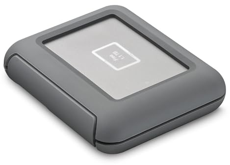 LaCie Copilot BOSS 2 TB Drive — USB-C USB 3.0 Thunderbolt 3 with SD Card CF Card Slots, Drop Shock Dust Water Resistant, 1 Month Adobe CC (STGU2000400)