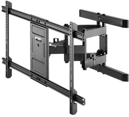 goobay TV-Wandhalterung Fullmotion XL, 43–100 Zoll, schwenkbar & neigbar, VESA 800x400, bis 60 kg – 49746