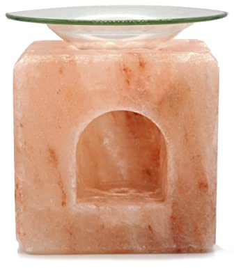 Aromasenses.- Quemador de Sal del Himalaya para Aceites Esenciales (Indra)