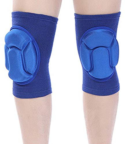 LOLPALONE Blau Sports Sponge Knie Schoner Hohe Dichte Tanzen Knie Schoner Bergsteigen Schutz AusrüStung Volleyball FußBall Basketball Knie Schoner Knie Schoner