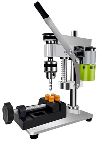 Taladro de columna de sobremesa, Mini taladro de mesa for bricolaje, mini for reparación, eléctrico alta precisión con velocidad variable CC(SKU5)