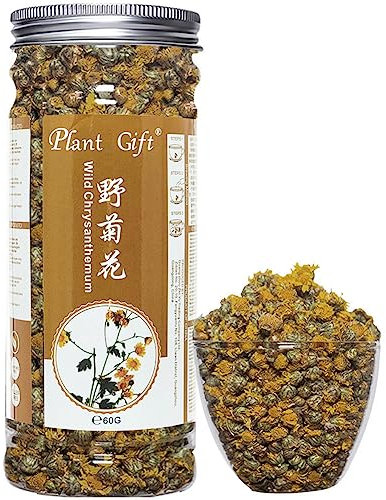 Plant Gfit Chinese Tea Wild Chrysanthemum Tea 野菊花 Thé original chinois thé sauvage chrysanthème thé, Hangzhou lâche 60g Chine Health chinoise