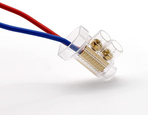 SRJQXH 6 Stück Lüsterklemmen, 32A Lüsterklemmleiste Lüster Klemme Schraubklemme, Verwendet für die Verkabelung Verschiedener Elektrischer Geräte und die Verkabelung von Haushaltsgeräten