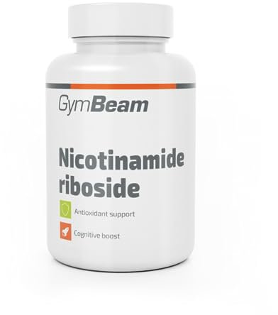 GymBeam Integratore - Nicotinamide Riboside 60 cps - 240mg per porzione - Favorisce Memoria e Concentrazione - Forma a Capsula, Anti-Invecchiamento, Vegano