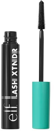e.l.f. Lash XTNDR Mascara, Long-Lasting & Buildable For The Look Of Lash Extensions, Clump & Flake Free, Vegan & Cruelty-Free, Pitch Black