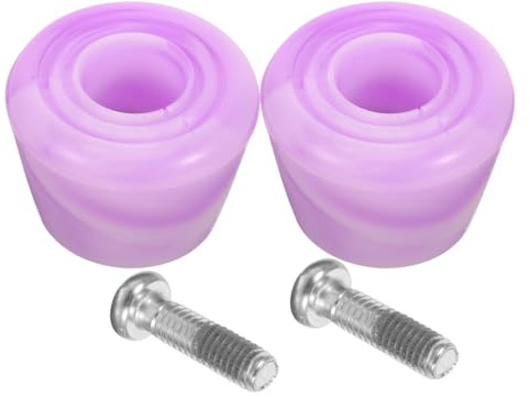 JOINPAYA 1 Jeu De Butées D'Orteils pour Patins À roulettes Freins Remplaçables avec 2 Vis Accessoires De Patins À roulettes pour Patinage Sécurisé Et Arrêt Rapide