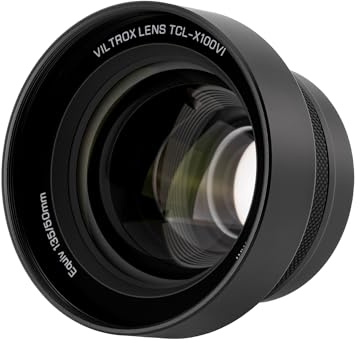 VILTROX TCL-X100VI Tele - Lente de conversión para cámara Fujifilm X100 Series Teleobjetivo 1.4x (negro)