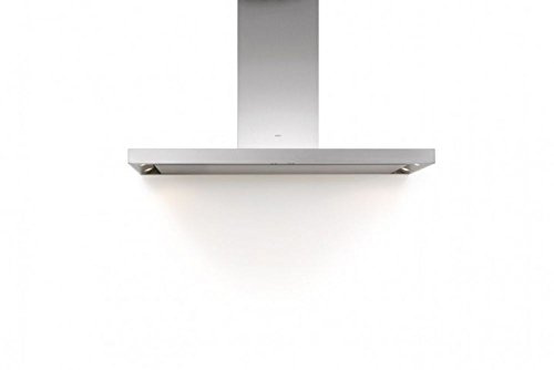 NOVY Flat'line Monté au mur Acier inoxydable - Hottes (Conduit/Recirculation, Monté au mur, Acier inoxydable, 20 W, 4 ampoule(s), Halogène)