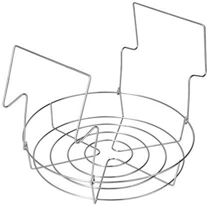 Stainless Steel Flat Canning Rack, Foldable Hot Water Bath Canner Rack Save Time Anti Rust for Spherical Tanks for Mason Jars