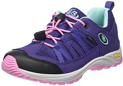 Brütting Ohio Low, Zapatillas para Carreras de montaña, Púrpura Rosa Turquesa, 34 EU