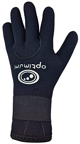 Optimum Wetsuit Neoprene Gloves, 3mm Surfing, Diving, Kayaking, Water Sport Anti Slip Diving Gloves for Men and Women
