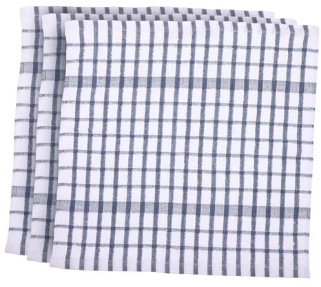 CIYODO 3 Pezzi Di Stracci Per Lavare I Piatti In Cotone Per Asciugare La Cucina Per Pulire I Piatti Per Il Tè Per Le Per Lavare I Piatti Per La Casa In Filato Di Cotone