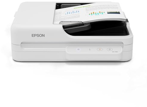 Epson WorkForce DS-1730 Compact Flatbed Scanner For Small Businesses And Home Offices