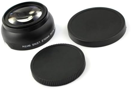 Vidvinkelobjektiv 0,45x med makro for Canon EOS 4000D 2000D 58MM for 18-55 mm objektiv