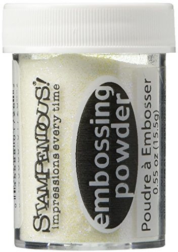 Stampendous Embossing Powder .6 Ounce-Sparkly Kaleidoscope Transparent
