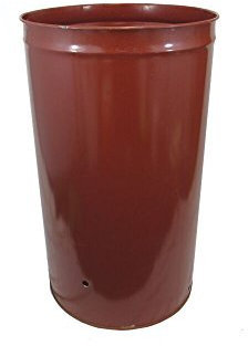 KetoPlastics 210 Litre Garden Incinerator Bin Extra Large - with 8 Holes for Faster Burning