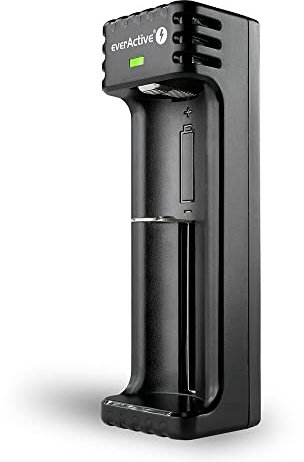 Cargador EVERACTIVE para BATERÍAS CILÍNDRICAS LI-Ion LC100