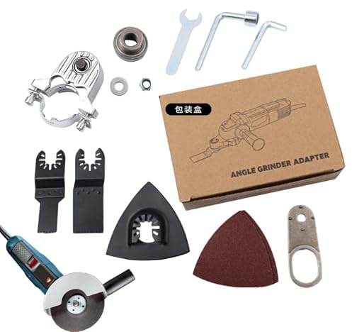 Angle Grinder Oscillating Tool Set Universal Joint Angle Grinder Conversion