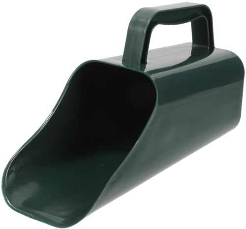 TOYANDONA Pala de Jardín Multifuncional Pequeña para Plantar y Trasplantar Sustrato Ligera y Resistente para Bonsáis y Plantas Maceta Cuchara de Tierra con Mango Ergonómico y Reutilizable