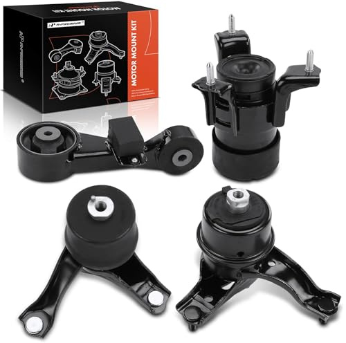 A-Premium 4PCS Engine Motor Mount and Transmission Mount and Torque Strut Mount Set Compatible with Toyota Camry 2010-2011 L4 2.5L, Replace# 1236128220, 123720P010