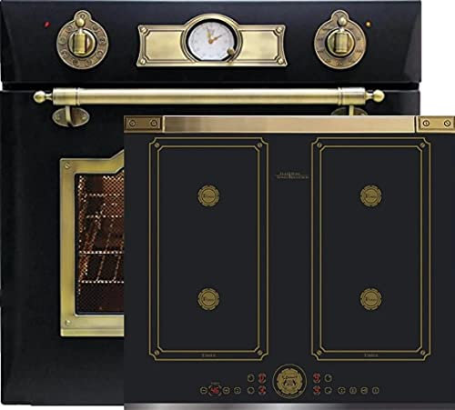 Kaiser Cuisinière-set Retro Four électrique EH 6355 EM +KCT 6745 FI AD Table de cuisson à induction 60 cm