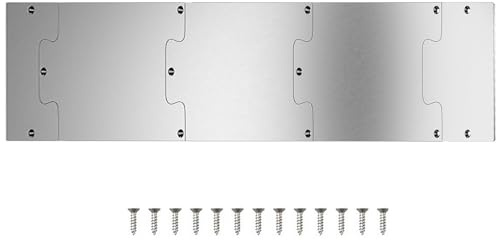 Yhsioaklo Placas de Patada para Puertas Exteriores, Placa de Patada de Puerta Principal,Placa de Patada de la Puerta Anti-Scratch | PROTECTIVO DE SECURO INOXIENTO PROTECTA PROCTIVA Anti-SCRACH para