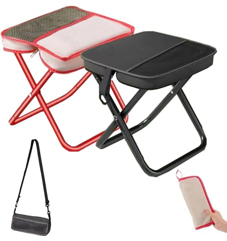 DISFAT Small Portable Foldable Travel Pedal,Camping Stool Portable,11 in Ultra Light Mini Foot Rest,Suitable for Long Distance Flights,Cars,Subway, Compact Design for Enhanced Comfort(10.6 in)