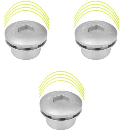 reservdelar 5-1 st röjklippare tråd Grästrimmerhuvud röjsaxhuvud Trådsnöre Trädgårdsarbete Ogräsmedel for gräsklippare(3PCS)