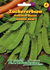 Zuckererbse Schweizer Riesen (Portion)