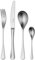 Robert Welch RW2 Satin, 24 Piece Cutlery Set for 6 People. Made from Stainless Steel. Dishwasher Safe.