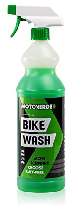 Motoverde Bike Wash 1 Litre - Non-Corrosive Bike Cleaner for Cycle, Motorcycle, Motocross Bikes, Road, MTB, Gravel, E-Bikes - Safe on All Surfaces, Biodegradable bike cleaning spray, high foaming