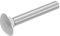 Perno de carruaje SECCARO M6 x 40 mm, acero inoxidable V2A VA A2, DIN 603 / ISO 8677, cabeza de celosía con cuello cuadrado, 20 piezas