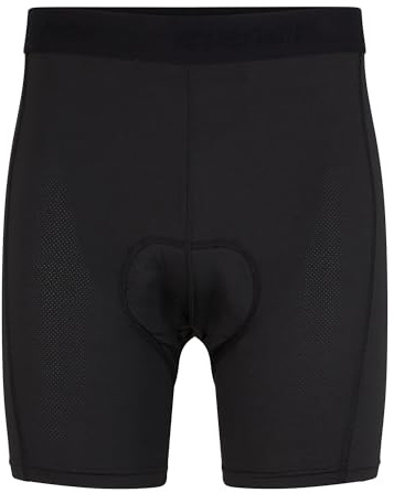 Ziener Herren NEIK X-Gel Fahrrad-Unterhose/Rad-Innenhose/Mountainbike-Unterwäsche - sehr atmungsaktiv|gepolstert|schnelltrocknend|elastisch, Black, 54