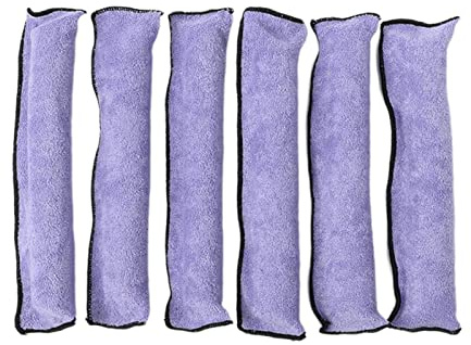 Bigodini morbidi e flessibili | 6 pezzi di cuscini in schiuma macchia heatless bigodini fai da te in spugna | bigodini da notte fai da te per bambini e ragazze, bigodini flessibili