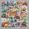 Huaxintoys Monster Truck Aufkleber Set, Monstermaschinen Vinyl Aufkleber für DIY Laptop Gepäck Kühlschrank Skateboard Auto Motorrad Fahrrad Phone Dekor Graffiti Aufkleber