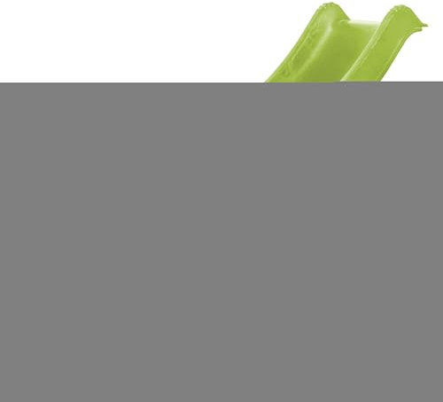 AXI Sky175 Tobogan Verde Limon con Conexion de Agua - 175 cm | Elemento Adicional para Torre de Juegos Infantiles | Tobogan de Agua/Tobogan Adicional para Altura de Plataforma 90 cm.