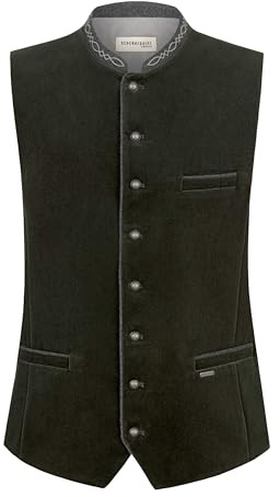 Stockerpoint Trachtenweste Lorenzo Gilet Tradizionale, Alloro, 46 Uomo