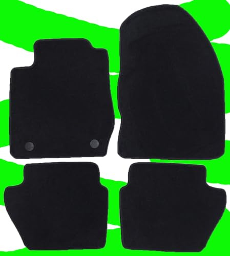 AUTOTEPPICH-STYLERS Q100+ Fußmatten Set passend für Ford Fiesta JA8 7 MK7 2011-2017 Matten
