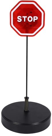 Yosoo Health Gear Flashing LED Stop Sign Parking Sensor, Garage Parking Assistant System with Adjustable Stand Auto Parking Detector Bumper Sensor for Garage Port