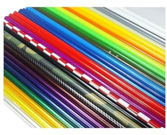 ddHaKX 150x60cm Hot Shrink Covering Film For RC Airplane Models DIY(Medium yellow)