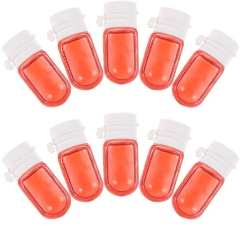 VALICLUD 10pièces Capsules Huile Capillaire Aromatique pour Cheveux Bouclés et Longs Soin Hydratant Format Mini de Coiffure Mobile