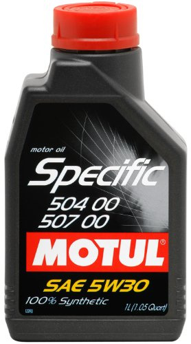 Motul 101474 Motoröl Specific 504 00-507 00 5W-30 1 L, Brown