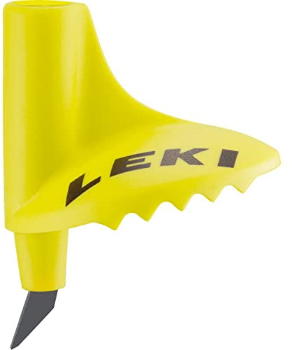 LEKI Unisex-Adult Cross Country Super Race Yellow 9mm Tips, Neongelb, 9mm EU