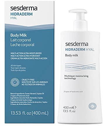 Sesderma | Hidraderm Hyal Körpermilch | Empfindliche Haut | Sensitive Haut | Trockene Haut | Hyaluronsäure | Jojobaöl | Süßmandelöl | Körpermilch