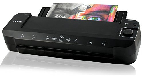 LMG | Premium Laminiergerät für Dokumente bis A3 - Schneller Laminator mit extrem kurzer Aufwärmzeit von 1-2 Minuten, Schnell und modern bis 2x 150 MIC - auch Kaltlaminieren