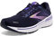 Brooks Damen Adrenaline Gts 22 Sneaker, Pecoat Blue Iris Rhapsody, 41 EU