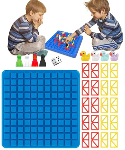 Uhngw Gioco da tavolo Dama per adulti,Gioco da tavolo Dama - Giochi da tavolo con set di scacchi,Set di dama, giocattoli educativi per il gioco degli scacchi, scacchiera per divertenti serate di gioco