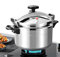 Pressure Cookers 3L/7L, Professional Aluminum Pressure Cookers Secure Locking Lid System Dual Handle Pressure-Cooker for Everyday Use in Your Kitchen Multicooker Fast Cooking (9 L)